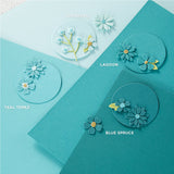 Spellbinders Teal Topaz Color Essentials Cardstock 8.5" x 11" 10 Pack