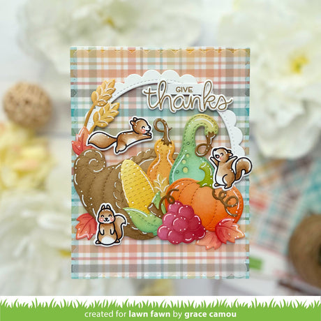 Lawn Fawn cornucopia
