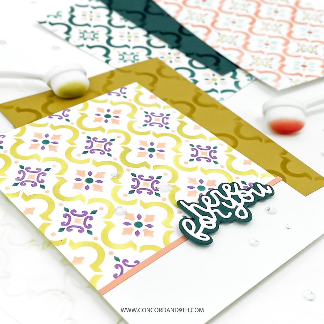 Concord & 9th Cottage Charm Stencil Pack