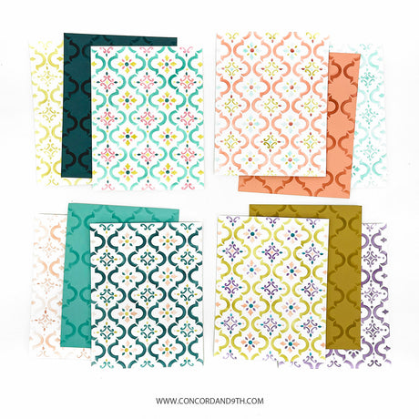 Concord & 9th Cottage Charm Stencil Pack