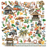 49 and Market Beach Vibes Collection Laser Cut Element Set