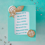Hero Arts Banner Days Stamp & Cut Set from the Summer by The Shore Collection