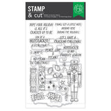 Hero Arts A Little Nuts Stamp & Cut Set from the Crackin' Christmas Collection