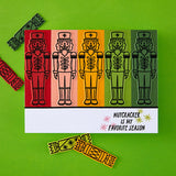 Hero Arts A Little Nuts Stamp & Cut Set from the Crackin' Christmas Collection