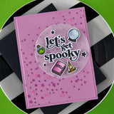 Spellbinders Hero Arts Color Layering Scattered Stars Stencils from the Hocus Pocus Collection