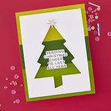 Hero Arts Festive Tree Die Etched Dies from the Very Merry Collection