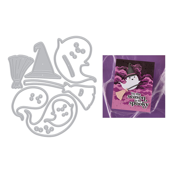 Hero Arts Boo to You Etched Dies from the Hocus Pocus Collection