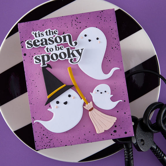 Hero Arts Boo to You Etched Dies from the Hocus Pocus Collection