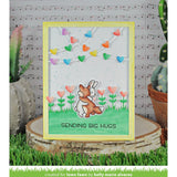 Lawn Fawn Heart Garland Backdrop Die