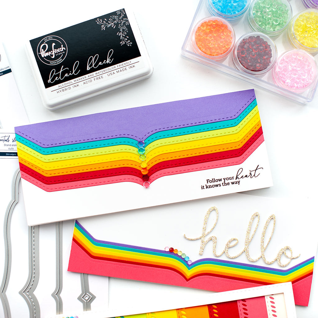 Pinkfresh Studio Slim Edgers Die Set