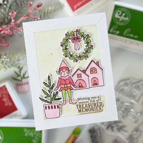Pinkfresh Studio The Shelf Edit: Magic of the Season stamp
