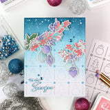 Pinkfresh Studio Festive Grid Coverplate Die