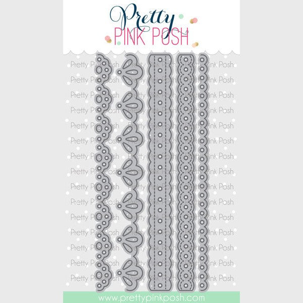 Pretty Pink Posh Doily Borders