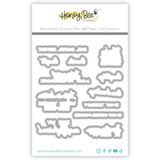 Honey Bee Stamps Don't Worry, Be Crafty - Coordinating Honey Cuts