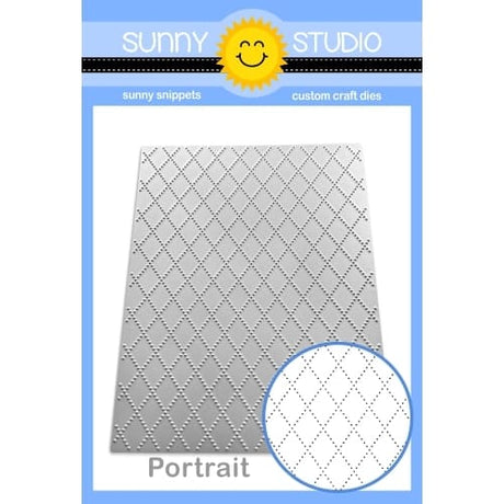 Sunny Studio Dotted Diamond Portrait Die