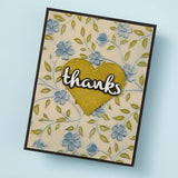 Spellbinders Flowers & Foliage 3D Embossing Folder - From the Garden Collection by Wendy Vecchi