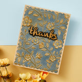 Spellbinders Flowers & Foliage 3D Embossing Folder - From the Garden Collection by Wendy Vecchi