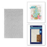 Spellbinders Bark 3D Embossing Folder - Timeless Trees Collection by Simon Hurley