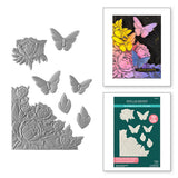 Spellbinders Blooming Butterflies 3D Emboss & Cut Folder - Vivid Expressions Collection