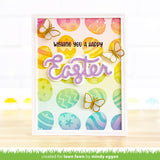 Lawn Fawn Easter Egg Background Stencils