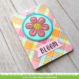 Lawn Fawn Embroidery Hoop Flower Add-on Die