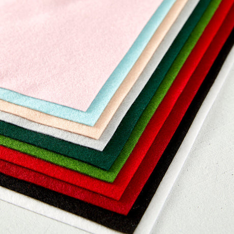 Spellbinders Merino Wool Felt Sheets - Holiday Collection