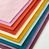 Spellbinders Merino Wool Felt Sheets - Trend Collection