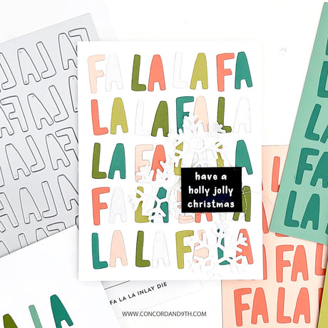 Concord & 9th Fa La La Inlay Die *COMING SOON*