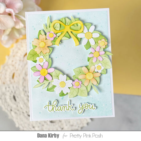 Pretty Pink Posh Floral Wreath Builder