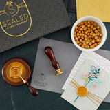 Spellbinders Gold Wax Beads - Sealed by Spellbinders Collection