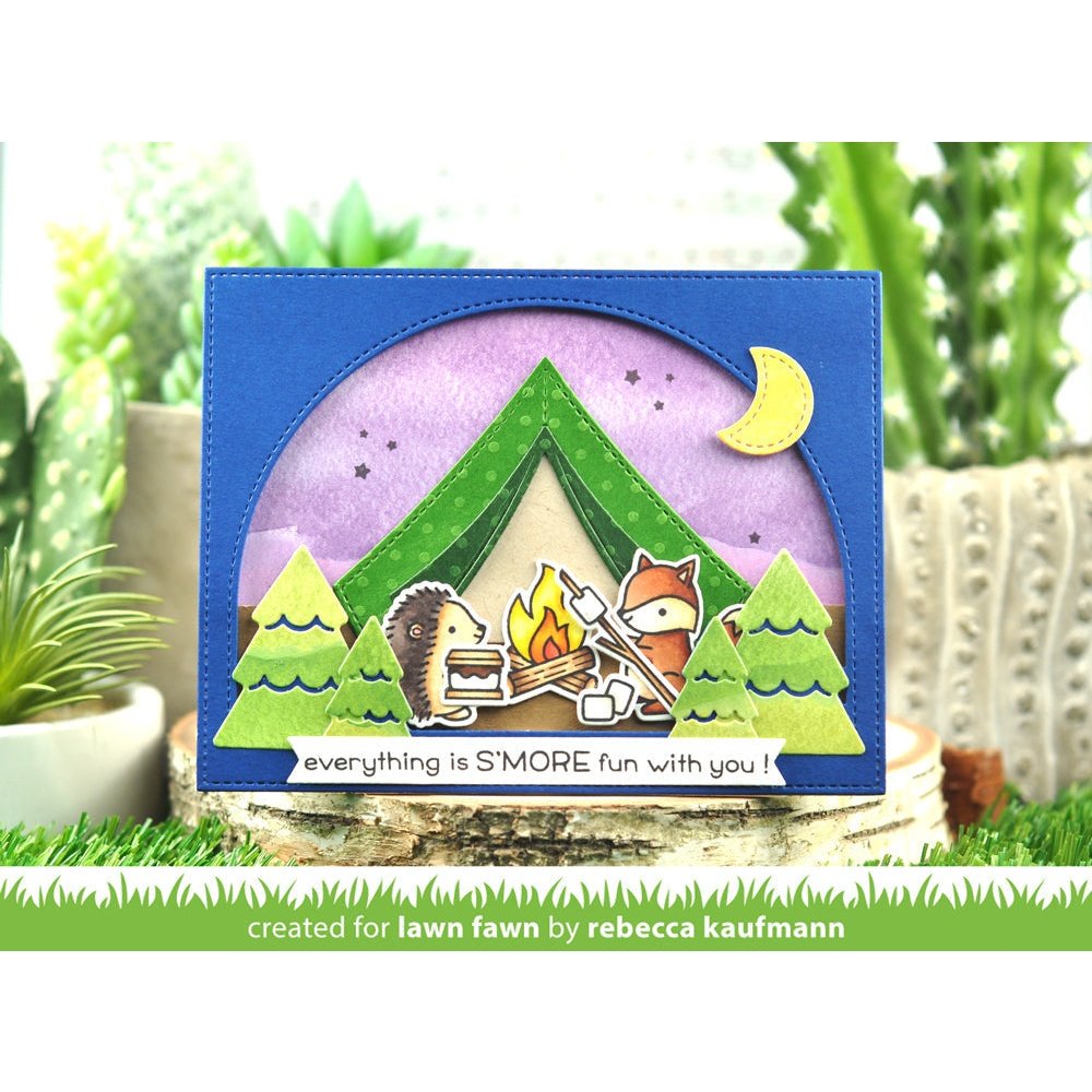 Lawn Fawn Watercolor Wishes Rainbow Petite Paper Pack