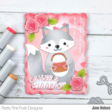 Pretty Pink Posh Fox Holder