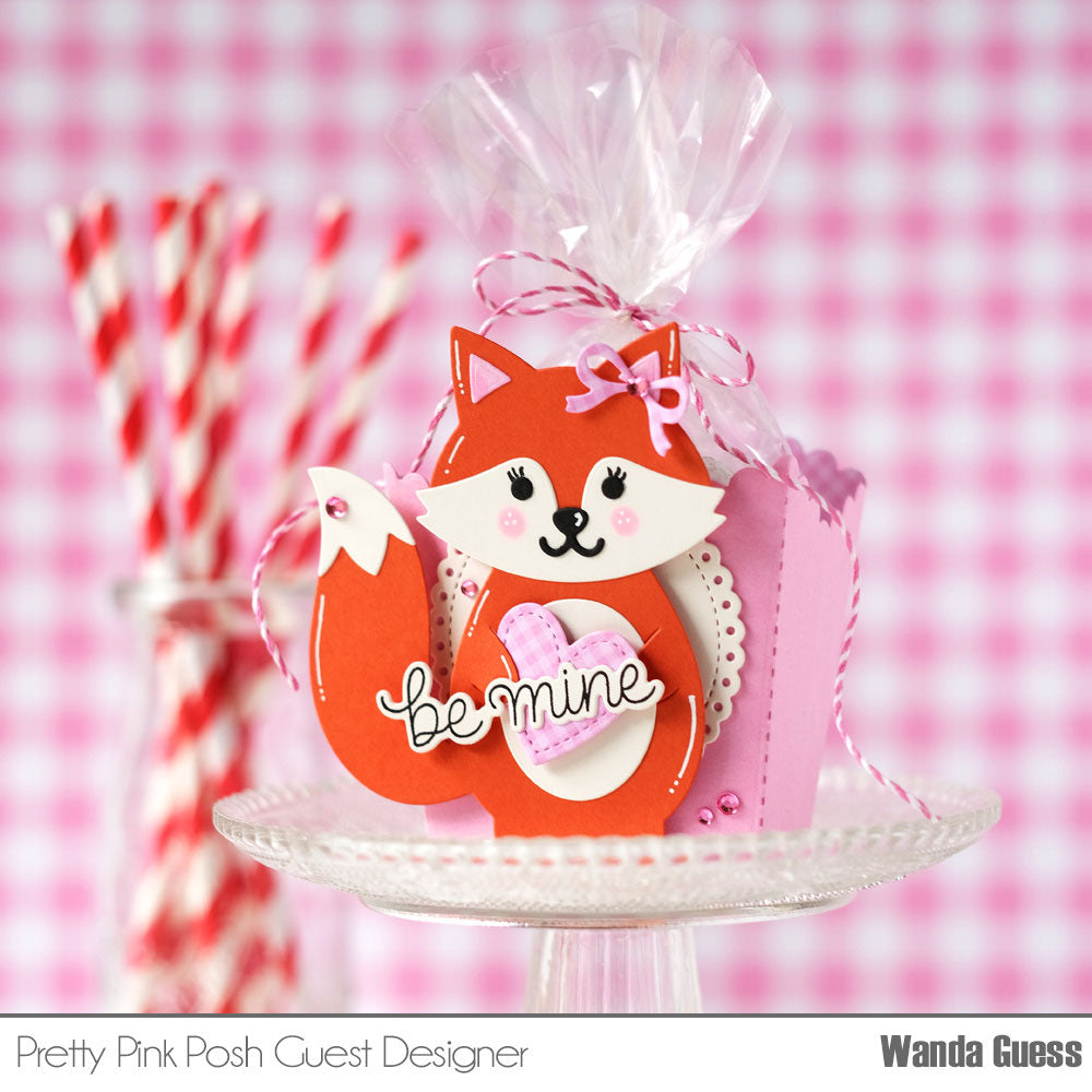 Pretty Pink Posh Fox Holder