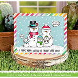 Lawn Fawn Frosty Family Stamp, Die & Stencil Bundle