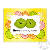 Sunny Studio Stamps Punny Fruit Greetings Stamps