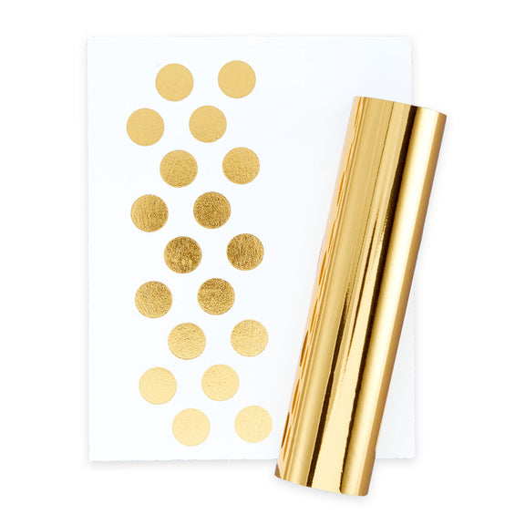 Spellbinders Glimmer Hot Foil 4 Rolls - Essential Metallics Variety Pack