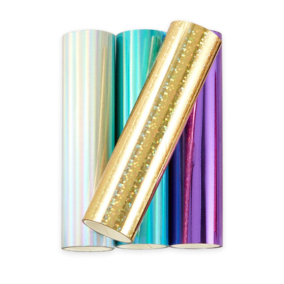 Spellbinders Glimmer Hot Foil Rolls - Variety 4-pack Spellbound