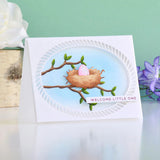 Spellbinders Mini Everyday Sentiments Glimmer Hot Foil Plate & Die Set - Simply Perfect Collection