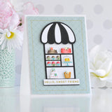 Spellbinders Mini Everyday Sentiments Glimmer Hot Foil Plate & Die Set - Simply Perfect Collection