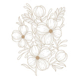 Spellbinders Glimmering Buttercups Glimmer Plate - Glimmering Flowers Collection