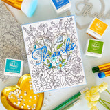 Pinkfresh Studio Garden Medley Press Plate