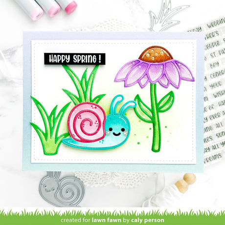 Lawn Fawn Garden Snail Die Set