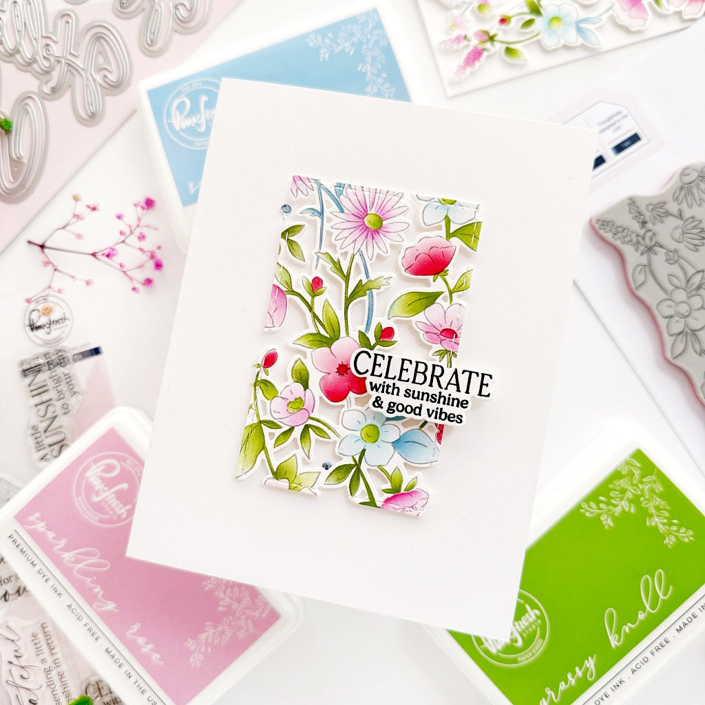 Pinkfresh Studio Garden Medley Press Plate