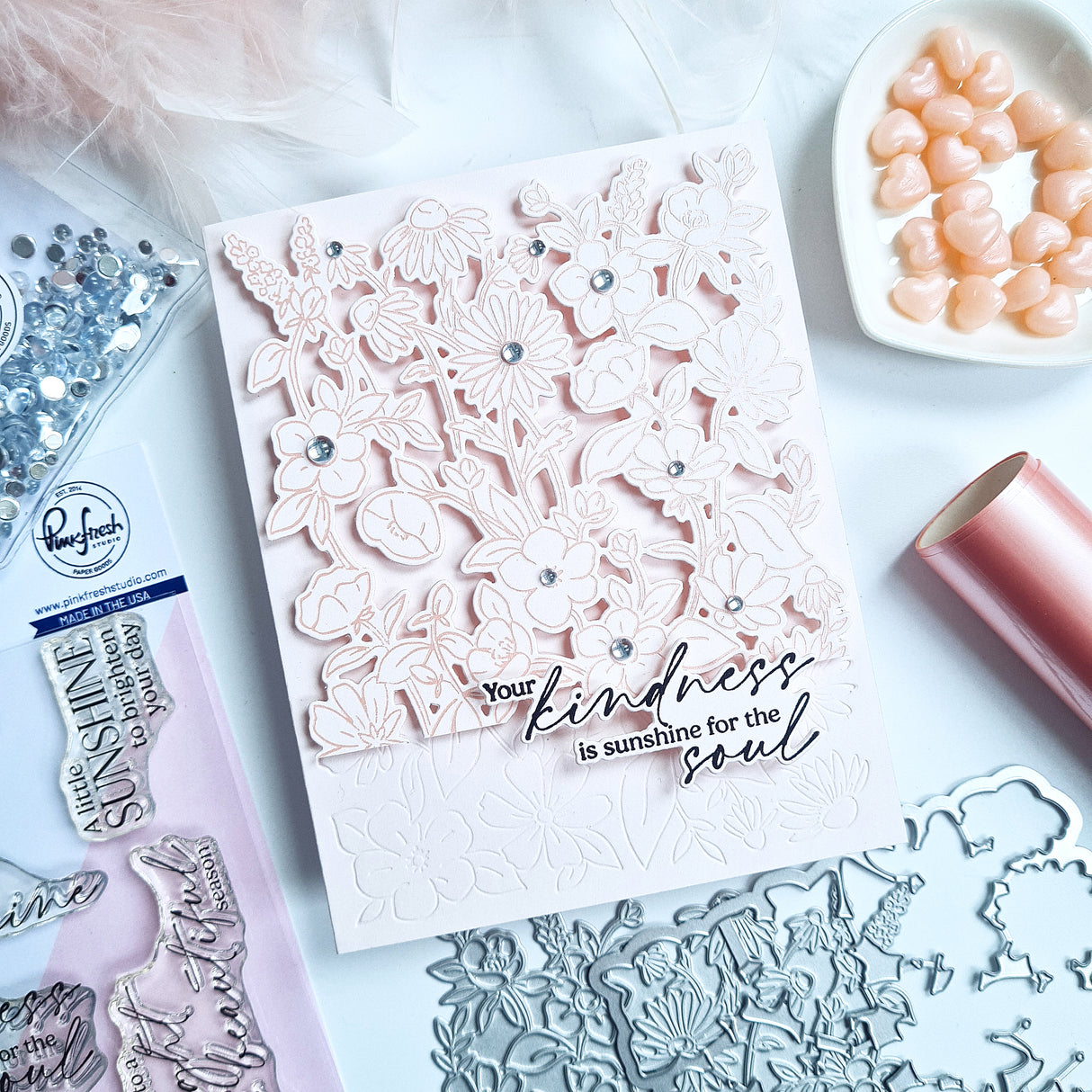Pinkfresh Studio Garden Medley Press Plate