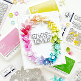 Pinkfresh Studio Garden Party Die & Stencil Bundle