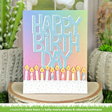 Lawn Fawn candle border