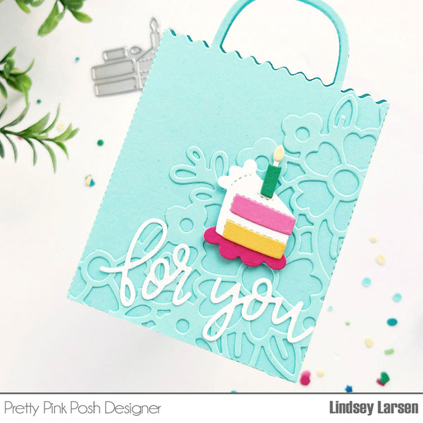 Pretty Pink Posh Gift Card Bag