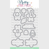 Pretty Pink Posh Gingerbread Friends dies