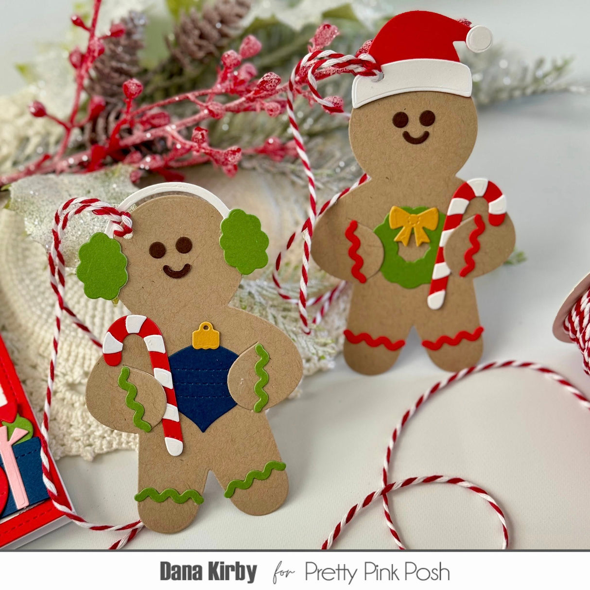 Pretty Pink Posh Gingerbread Holder