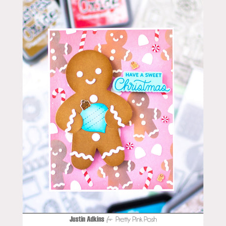 Pretty Pink Posh Gingerbread Holder